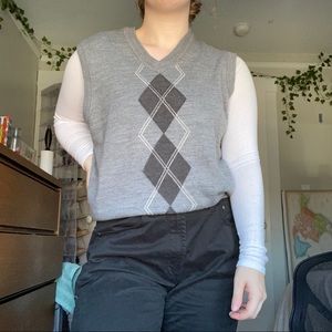 Gray Sweater Vest